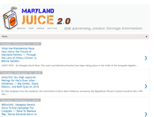 Tablet Screenshot of marylandjuice.com